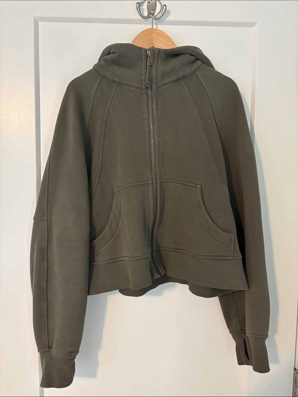 Lululemon Scuba Oversized Full Zip Hoodie, Size XS/S